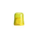 Apontador 01 Furo Neon Transparente U-Touch - Deli