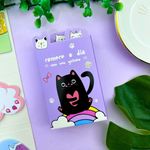 Bloco Adesivo Formato de Livrinho com 6 Blocos Adesivos Decorados 120 Folhas Notes - Importado