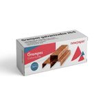 Grampo 26/6 Cobreado para Grampeador 5000 Unidades - Importado