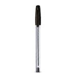 Caneta Esferográfica 1.0 Compacta (Azul e Preto) - Importado