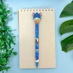 Caneta Esferográfica Retrátil Ponta Fina 0.5mm Stitch - Importado