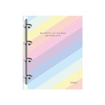 Caderno Argolado Colegial 190 x 260 mm com 160 Folhas Pautadas e Decoradas - Animativa