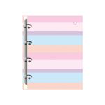 Caderno Argolado Colegial 190 x 260 mm com 160 Folhas Pautadas e Decoradas - Animativa