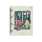 Caderno Argolado Colegial 190 x 260 mm com 160 Folhas Pautadas e Decoradas - Animativa