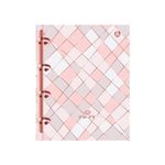 Caderno Argolado Colegial 190 x 260 mm com 160 Folhas Pautadas e Decoradas - Animativa