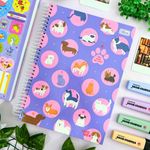Caderno Univeristário Espiral Pets Hug Me 16 Matérias 20 x 27,5 cm  256 Folhas - Tilibra 