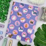 Caderno Brochura Universitário Hug Me Pets 80 folhas 20 x 27,5 cm - Tilibra
