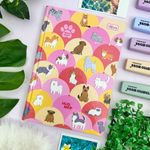 Caderno 1/4 Brochura Pets Hug Me 14 x 20 cm 80 Folhas - Tilibra
