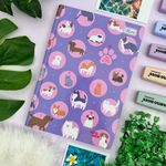 Caderno 1/4 Brochura Pets Hug Me 14 x 20 cm 80 Folhas - Tilibra