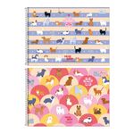 Caderno de Cartografia e Desenho Pets Hug Me 20x27,5 cm 80 folhas - Tilibra