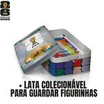 Caixa Box Copa do Mundo 2026 Com 1 Álbum Capa Dura +  50 Figurinhas + Lata Colecionável 