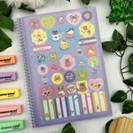 Caderno Universitário Espiral Capa Dura Charme 10 Matérias 20 x 27,5 cm 160 Folhas - Tilibra