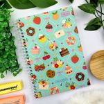 Caderno 1/4 Charme Espiral Capa Dura 80 Folhas 14 x 20 cm - Tilibra
