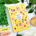 Caderno 1/4 Charme Espiral Capa Dura 80 Folhas 14 x 20 cm - Tilibra