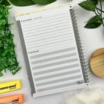 Caderno 1/4 Charme Espiral Capa Dura 80 Folhas 14 x 20 cm - Tilibra