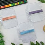 Divisória Ring Transparente  c/24  Elásticos para Estojo Disclick - Obi