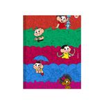 Caderno Brochura Universitário Turma da Mônica 20 x 27,5 cm 48 Folhas - Animativa