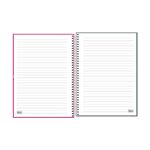 Caderno Universitário Espiral Caligrafia Lunix 80 Folhas 20 x 27,5 cm - Tilibra