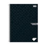 Caderno Universitário Espiral Caligrafia Lunix 80 Folhas 20 x 27,5 cm - Tilibra