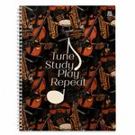Caderno Música Capa Dura Espiral Universitário 200 x 275 mm 1 Matéria 80 Folhas - Animativa