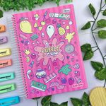 Caderno Espiral Universitário Show 15 Matéria 240 Folhas Pautadas 20 x 27,5 cm - Tilibra