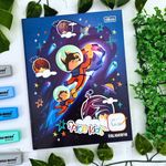 Caderno Colegial Brochura Caligrafia Spice Kids Masculino 40 Folhas 18,7 x 24,5 cm - Tilibra