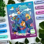 Caderno Brochura Caligrafia Spice Kids Pauta Verde 40 Folhas 18,7 cm x 24,5 cm - Tilibra