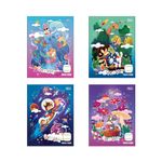 Caderno Brochura Caligrafia Spice Kids Pauta Verde 40 Folhas 18,7 cm x 24,5 cm - Tilibra