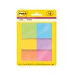 Bloco Adesivo Post-It Clorido c/6 Cores 47,6 x 47,6 mm 45 Folhas Cada - 3M
