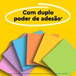 Bloco Adesivo Post-It Clorido c/6 Cores 47,6 x 47,6 mm 45 Folhas Cada - 3M