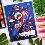 Caderno Brochura Linguagem Spice Kids 40 Folhas 18,7 cm x 24,5 cm - Tilibra