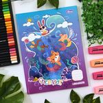 Caderno Brochura Linguagem Spice Kids 40 Folhas 18,7 cm x 24,5 cm - Tilibra