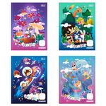 Caderno Brochura Linguagem Spice Kids 40 Folhas 18,7 cm x 24,5 cm - Tilibra
