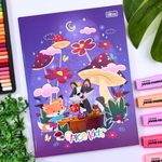 Caderno Brochura Universitário Spice Kids Feminino 80 Folhas - Tilibra
