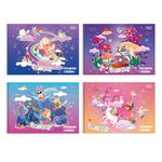 Caderno de Cartografia e Desenho Spice Kids Feminino 80 folhas - Tilibra