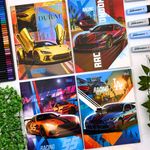 Caderno Brochura Universitário X-Racing 80 Folhas - Tilibra