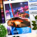 Caderno Brochura Universitário X-Racing 80 Folhas - Tilibra