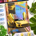Caderno Universitário Espiral X-Racing Capa Dura 1 Matérias 80 Folhas 200 x 275 mm - Tilibra