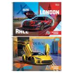 Caderno de Cartografia e Desenho X-Racing 80 Folhas - Tilibra