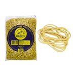 Elástico para Dinheiro N°18 C/1200 Amarelo - Mamuth