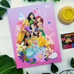 Caderno Brochura Colegial Caligrafia Princesas Disney 40 Folhas 18,7 x 24,8 cm - Tilibra