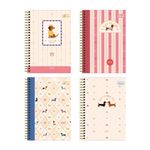 Agenda Espiral Diária Brownie 2027 11,7 x 16,4 cm 160 Folhas - Tilibra