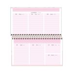 Agenda Espiral de Bolso 2027 Soho Tom Pastel 8,9 x 16,7 cm 64 Folhas - Tilibra