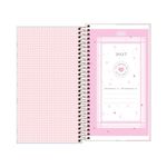 Agenda Espiral de Bolso 2027 Soho Tom Pastel 8,9 x 16,7 cm 64 Folhas - Tilibra