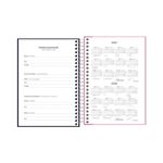 Agenda Espiral Feminina Diária Spice 2027 11 x 15,4 cm 176 Folhas - Tilibra