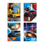 Caderno 1/4 Brochura X-Racing 80 Folhas 14 x 20 cm - Tilibra