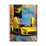 Caderno Universitário Espiral X-Racing Capa Dura 20 Matérias 320 Folhas 200 x 275 mm - Tilibra