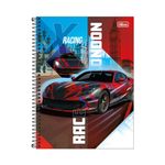 Caderno Universitário Espiral X-Racing Capa Dura 20 Matérias 320 Folhas 200 x 275 mm - Tilibra