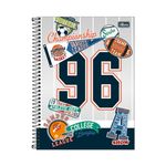 Caderno Universitário Espiral X-Racing Capa Dura 20 Matérias 320 Folhas 200 x 275 mm - Tilibra