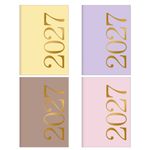 Planner Grampeado 2027 Vanilla 14,0 cm x 20,0 cm 20 Folhas - Tilibra